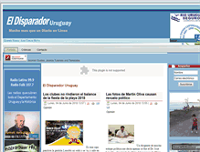 Tablet Screenshot of eldisparadoruruguay.com.ar